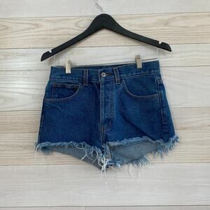 Brandy Melville John Galtic Dark Wash Shorts